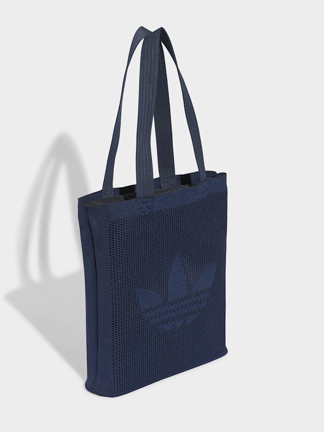 adidas Originals, Crochet Tote Bag, blue, Image 3 of 6