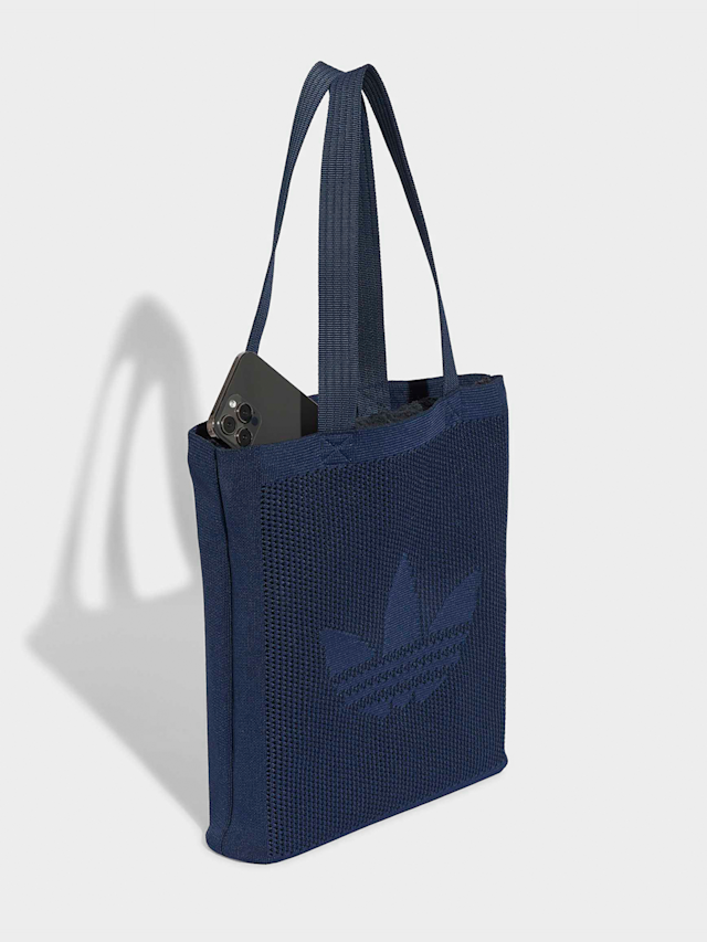 adidas Originals, Crochet Tote Bag, blue, Image 4 of 6