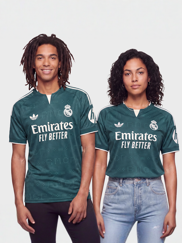 adidas Originals, Real Madrid 26/27 Away Jersey, green, Image 1 of 4