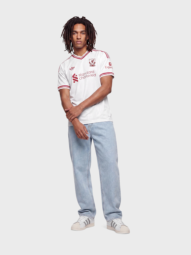 adidas Originals, FC Liverpool 26/27 Away Jersey, white, Image 4 of 5