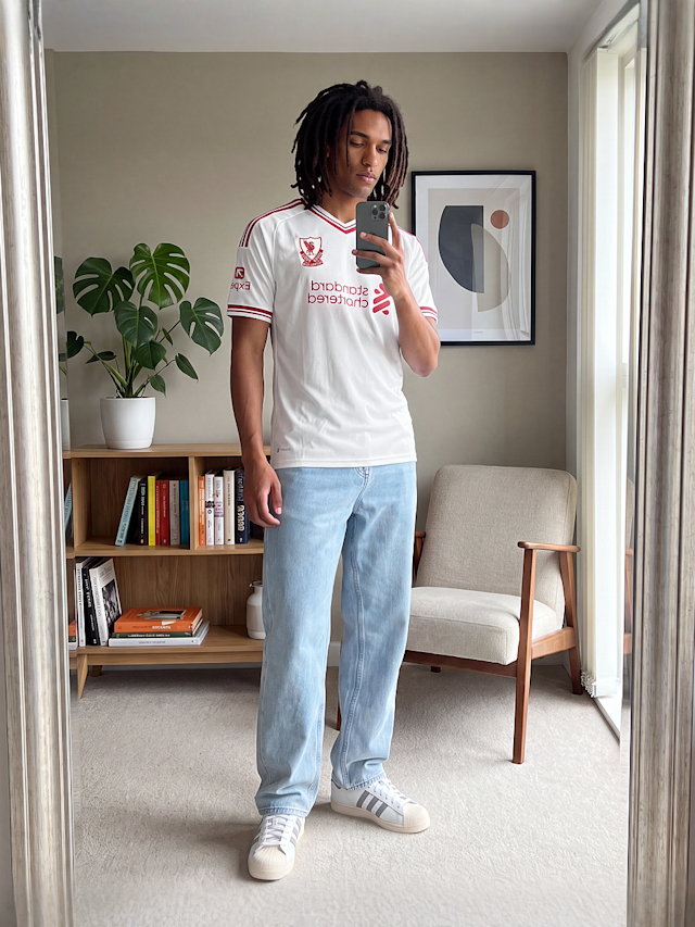 adidas Originals, FC Liverpool 26/27 Away Jersey, white, Image 5 of 5