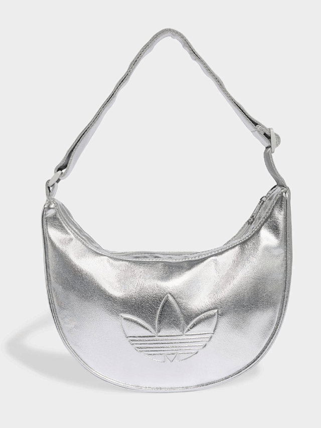 adidas Originals, Adicolor Half Crescent Bag, silver, Image 1 of 6