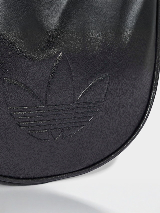 adidas Originals, Adicolor Half Crescent Bag Metallic PU, black, Image 5 of 6