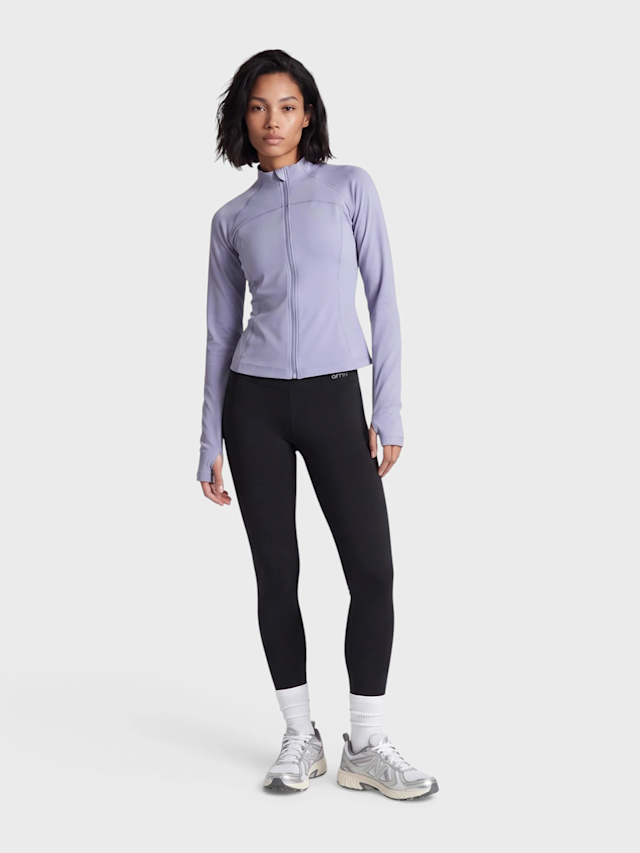 New Balance, Harmony Fitted Full Zip, purple, Image 4 of 4