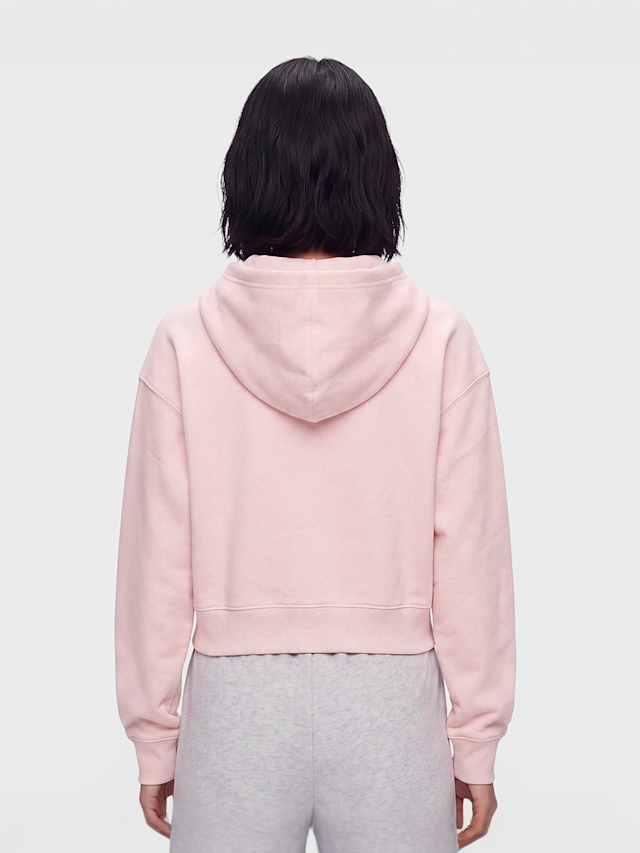 New Balance, Trackside Fleece Full Zip, Pink, Image 2 of 4