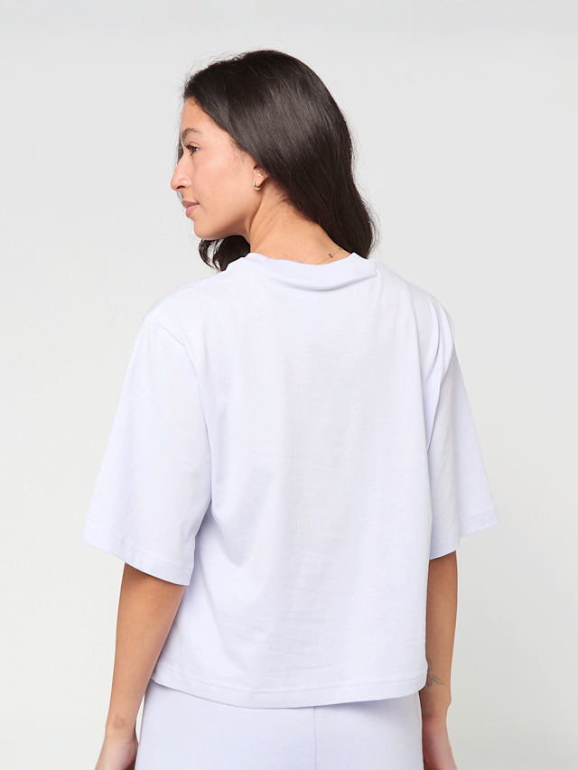 New Balance, Trackside Relaxed T-Shirt, purple, Image 2 of 4