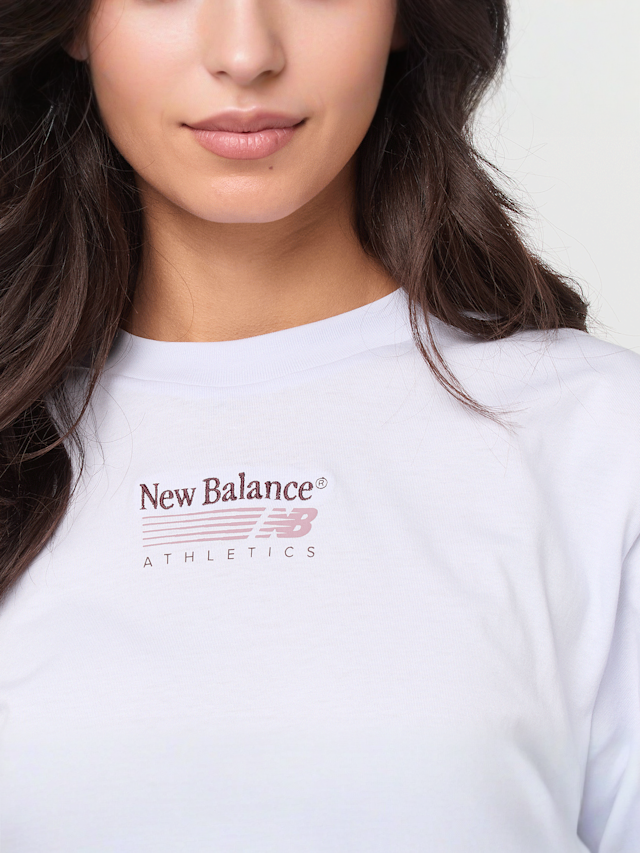 New Balance, Trackside Relaxed T-Shirt, purple, Image 3 of 4