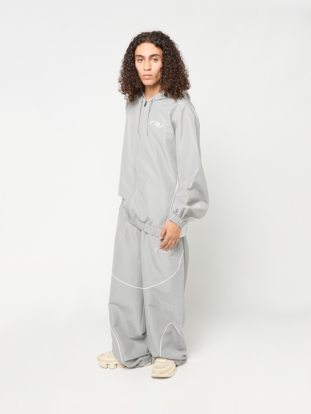 New Balance, Trackside Woven Jacket, grey, Image 5 of 5