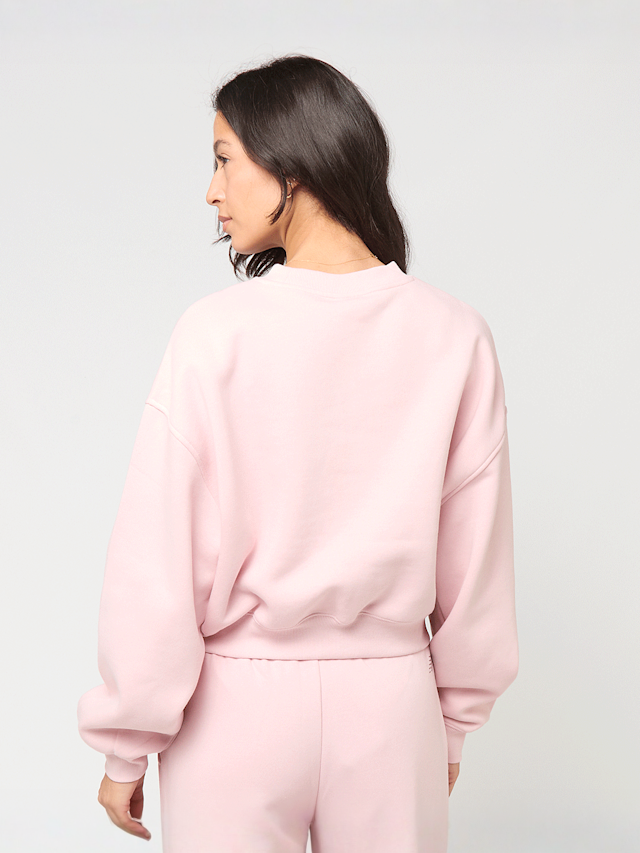 New Balance, Trackside Fleece Crew, light pink, Image 2 of 4