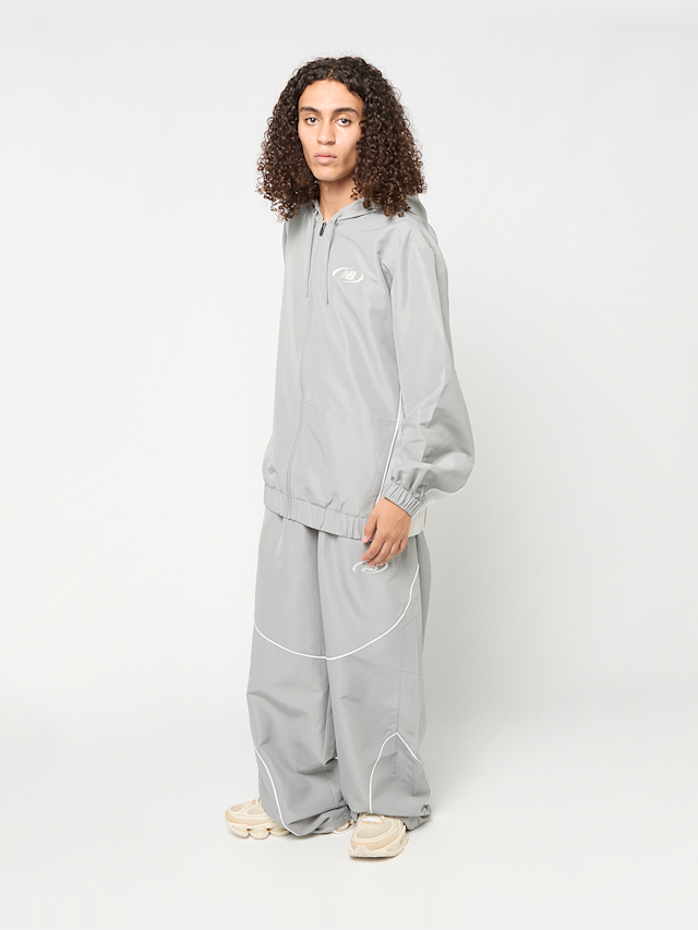 New Balance, Woven Trackside Pant, grey, Image 5 of 5