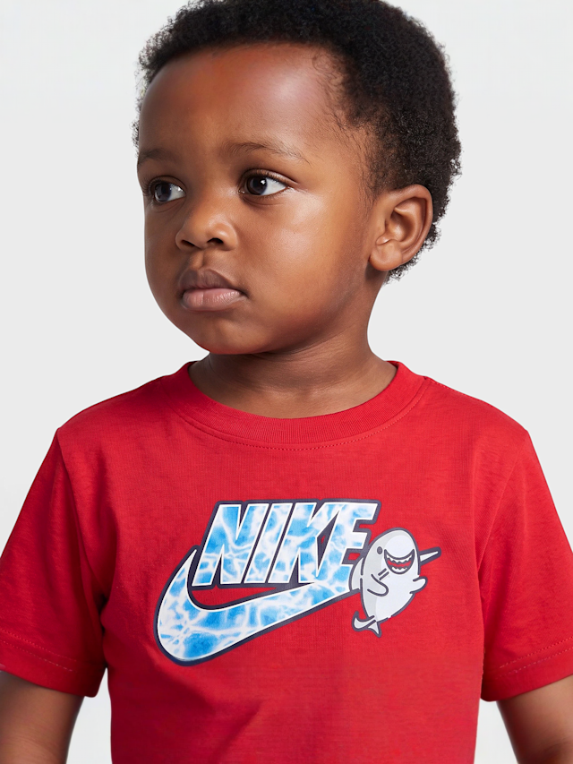 Nike, Graphic Tee, Red, Image 3 of 4