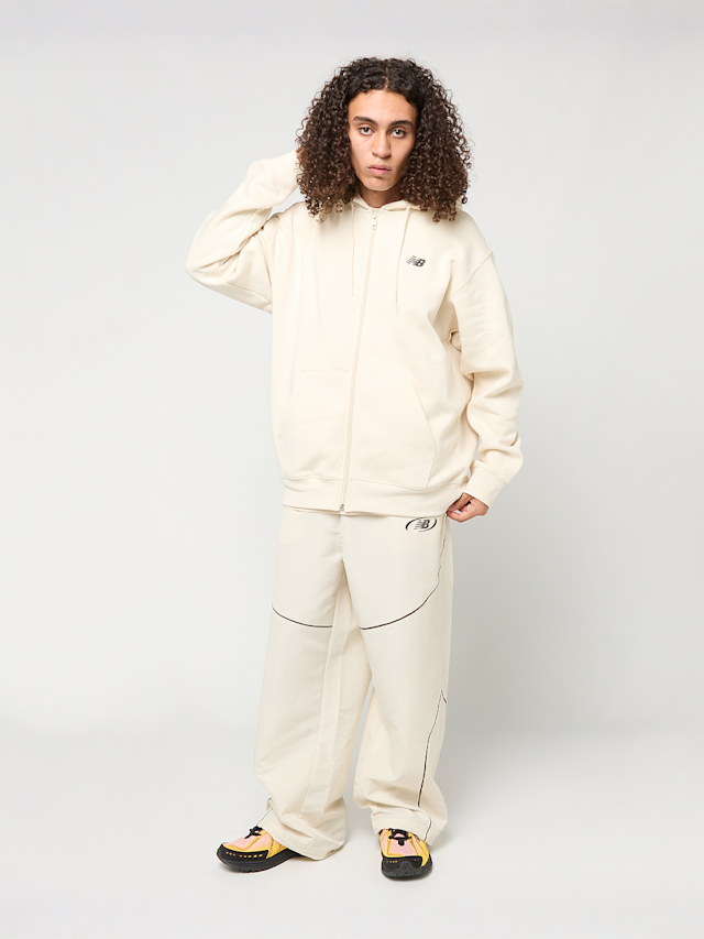 New Balance, Sport Essential Logo Fleece Fullzip, beige, Image 4 of 4