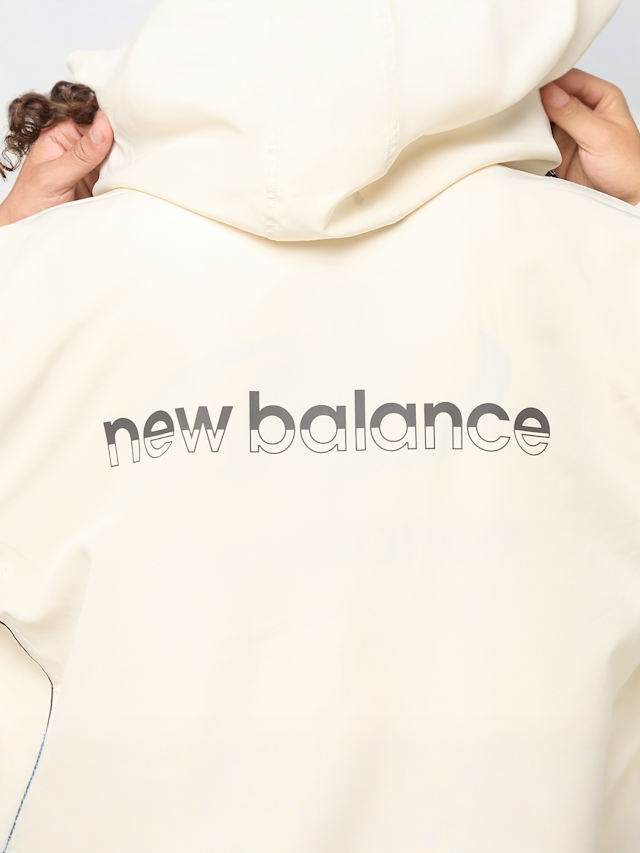 New Balance, Trackside Woven Jacket, beige, Image 5 of 6