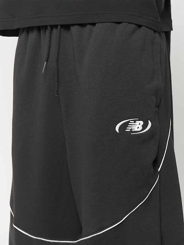 New Balance, Trackside French Terry Pant, black, Image 3 of 5
