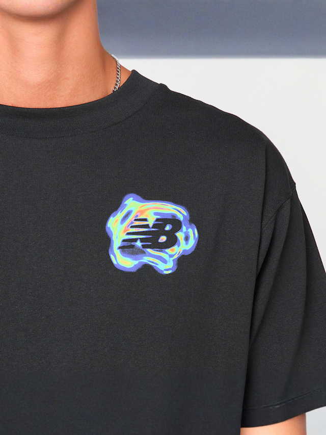New Balance, Heat Map Motion T-Shirt, black, Image 3 of 5