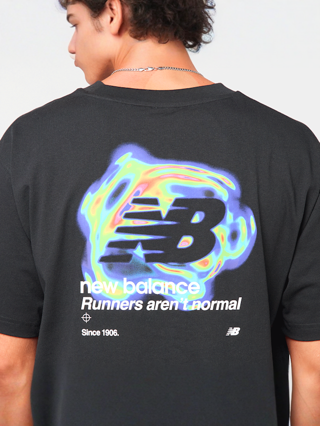 New Balance, Heat Map Motion T-Shirt, black, Image 4 of 5