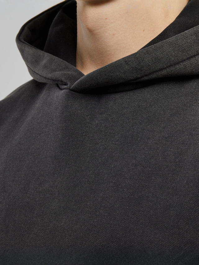 Urban Classics, Vintage Heavy Hoody, grey, Image 3 of 4