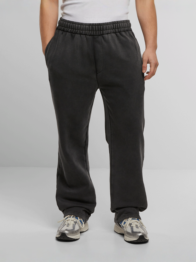 Urban Classics, Vintage Track Pants, black, Image 1 of 4