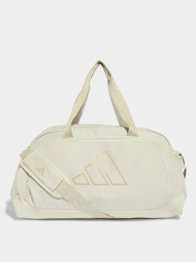 adidas Originals, Defender Strap Graphic Duffle S Bag, beige, Image 1 of 6