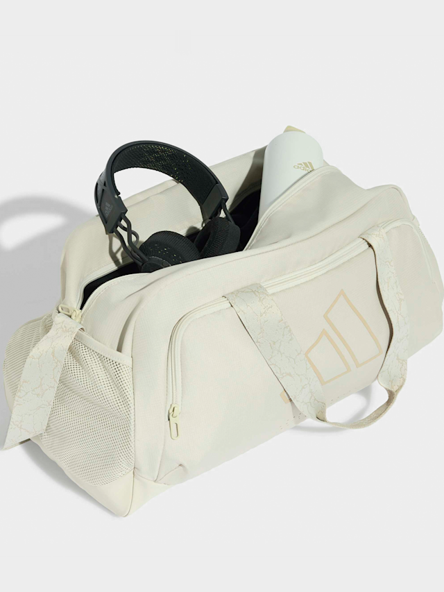 adidas Originals, Defender Strap Graphic Duffle S Bag, beige, Image 4 of 6