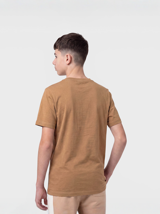 Jordan, JDB MJ Retro Hangtime Short Sleeve Tee, brown, Image 2 of 4