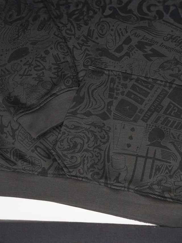 Jordan, JDB MJ Brooklyn Hoodie, grey, Image 4 of 5