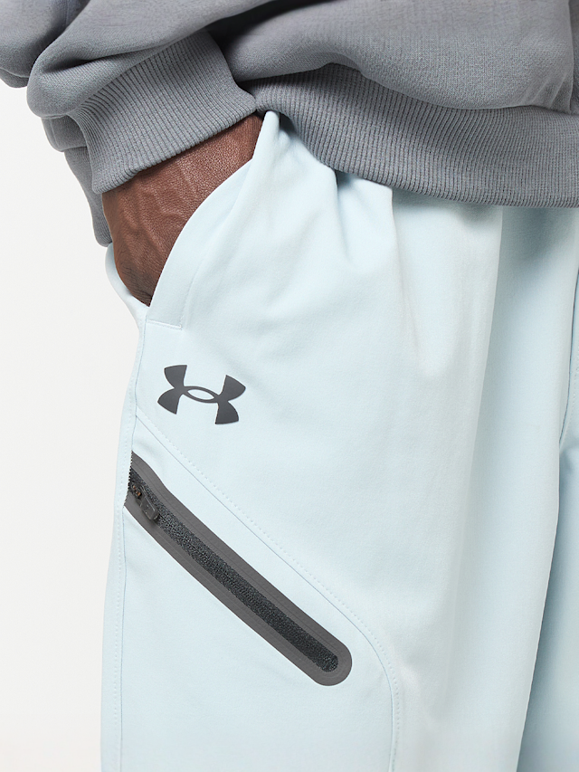 Under Armour, Unstoppable Woven Jogger, blue, Image 3 of 5