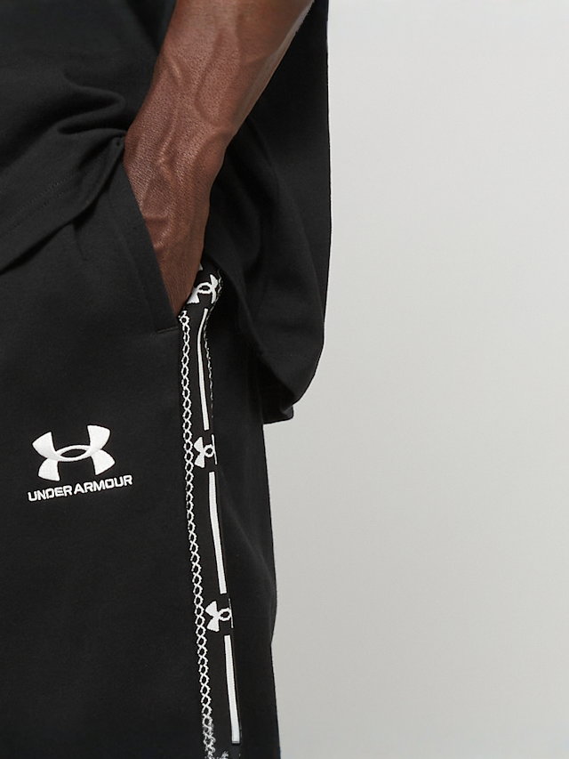 Under Armour, Icon Fleece Taped Jogger, black, Image 5 of 7