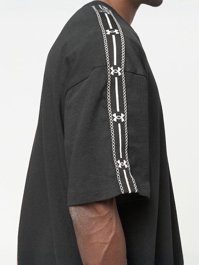 Under Armour, Icon HWT Tee Taped, black, Image 5 of 6