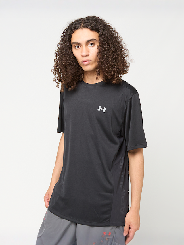 Under Armour, Tech Utility Short Sleeve, black, Image 1 of 7