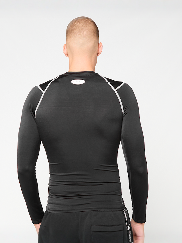 Under Armour, Heatgear Elite Comp Longsleeve, black, Image 2 of 8