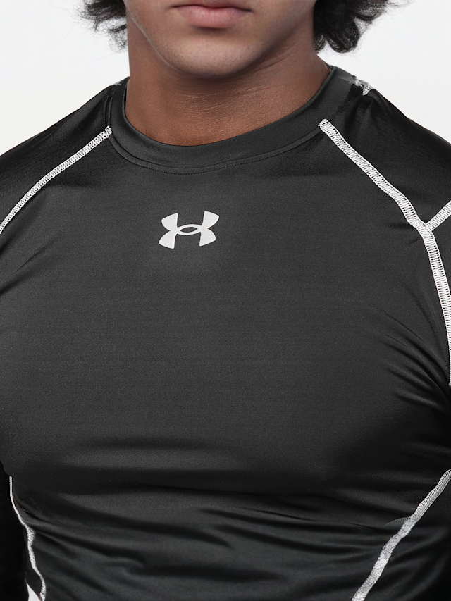 Under Armour, HG Elite Comp Longsleeve, black, Image 2 of 5