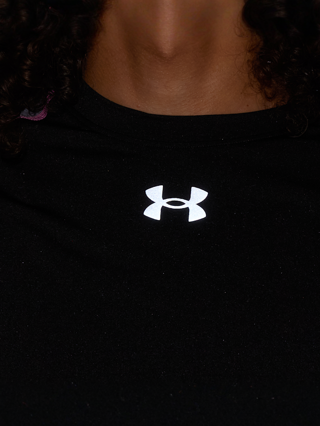 Under Armour, Heatgear Elite Fitted Short Sleeve, grey, Image 4 of 6