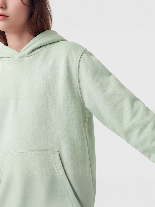 Urban Classics, Fluffy Hoody, green, Image 3 of 4