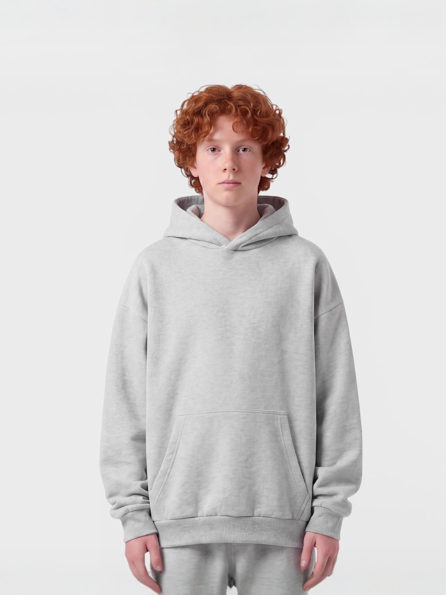 Urban Classics, Fluffy Hoody, grey, Image 1 of 4