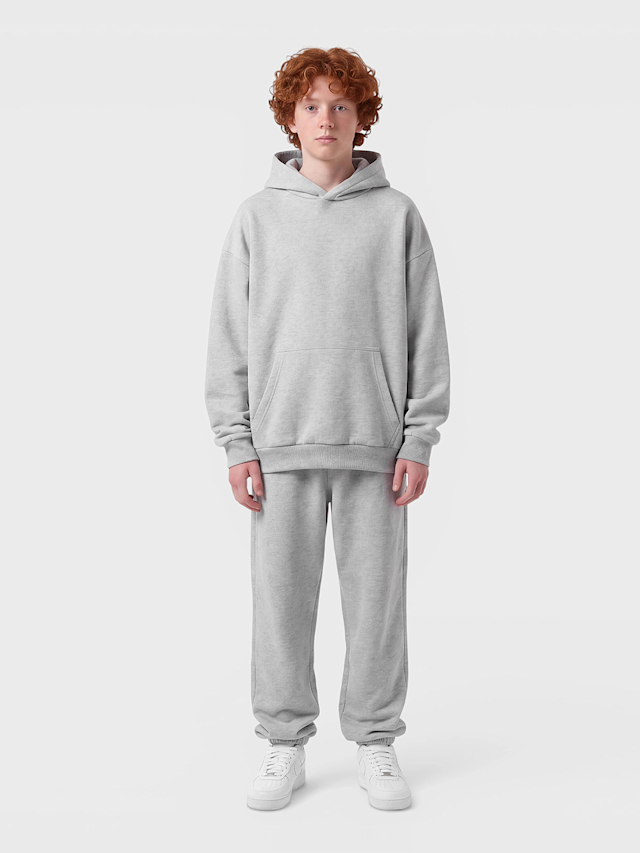 Urban Classics, Fluffy Hoody, grey, Image 4 of 4