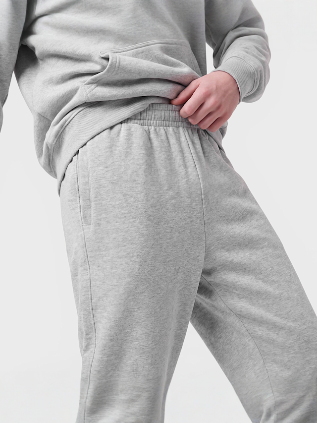 Urban Classics, Fluffy Sweatpants, grey, Image 3 of 4
