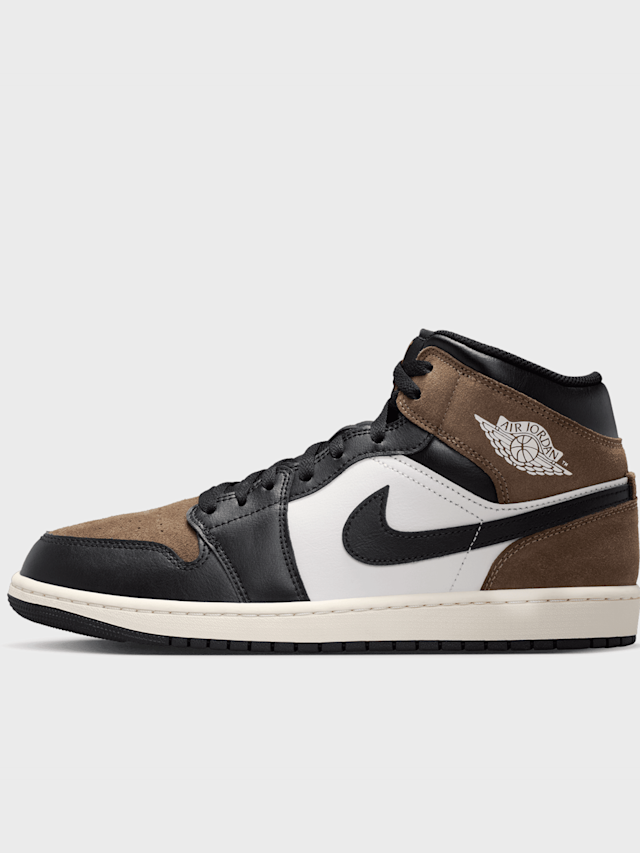 Jordan, Air Jordan 1 Mid, black, Image 1 of 8