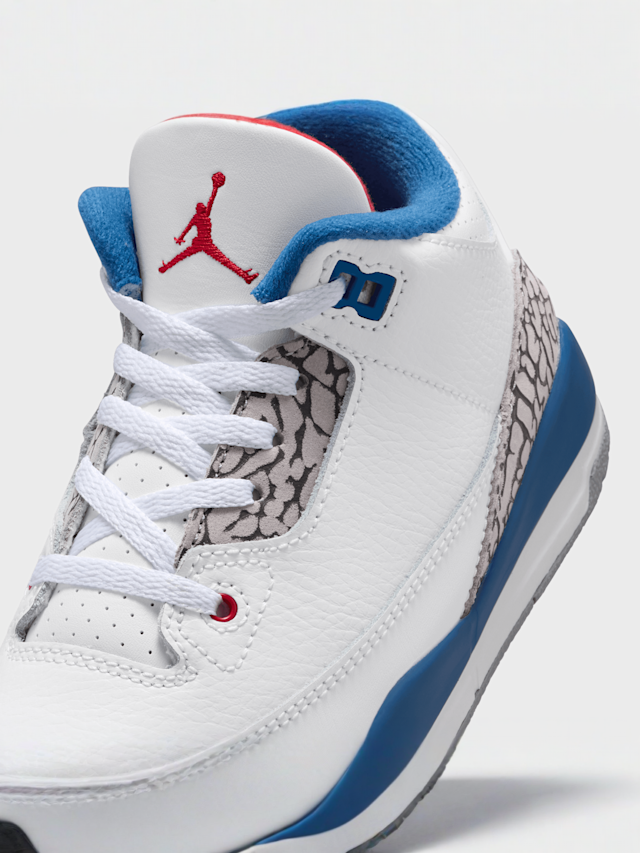 Jordan, Air Jordan 3 Retro Children “True Blue”, blue, Image 7 of 8