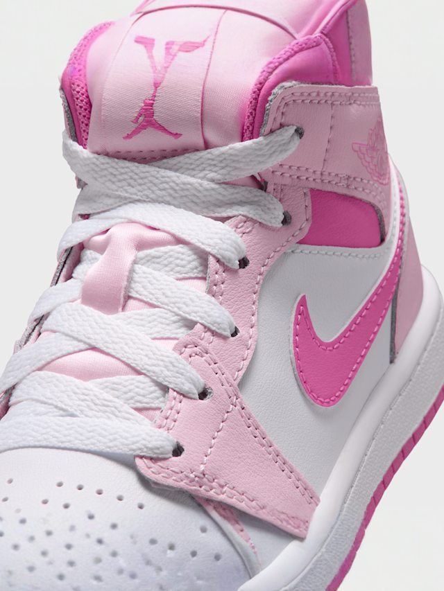 Jordan, Jordan 1 Mid Children, light pink, Image 7 of 8