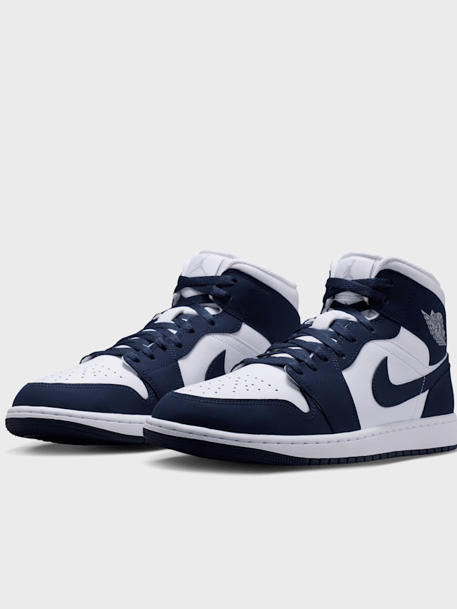 Jordan, Air Jordan 1 Mid, blue, Image 3 of 9