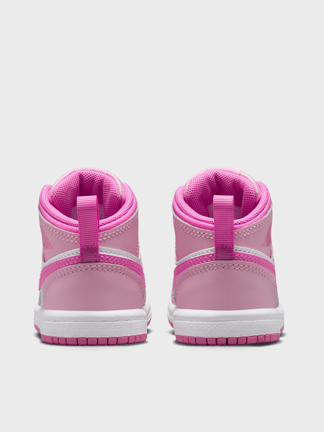 Jordan, Jordan 1 Mid Toddlers, light pink, Image 4 of 7