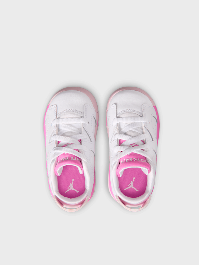 Jordan, Air Jordan 6 Retro Low Toddlers, white, Image 6 of 7