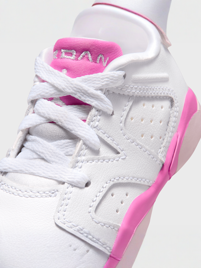 Jordan, Air Jordan 6 Retro Low Toddlers, white, Image 7 of 7