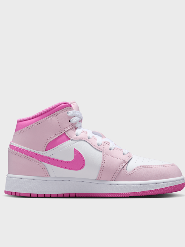 Jordan, Jordan 1 Mid (GS), Pink, Image 2 of 8