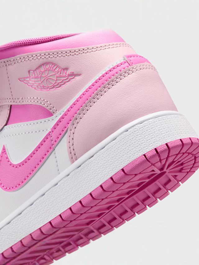Jordan, Jordan 1 Mid (GS), Pink, Image 8 of 8