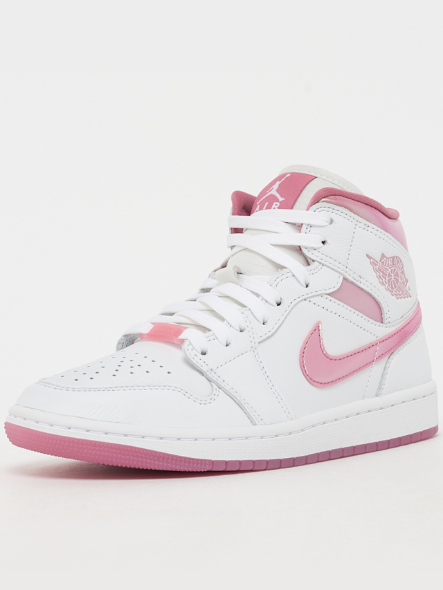 Jordan, Air Jordan 1 Mid SE summit white/blue chill-black, white, Image 2 of 7