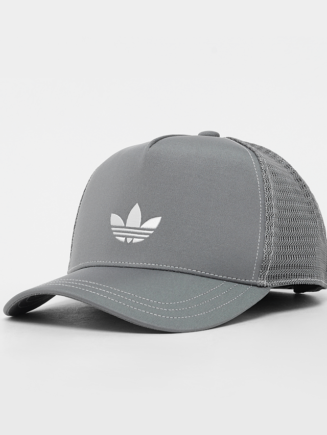 adidas Originals, Curved Trucker, grey, Image 1 of 4