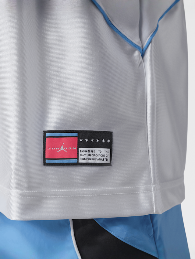 Jordan, Brooklyn Long-Sleeve Goalie Top, white, Image 5 of 6