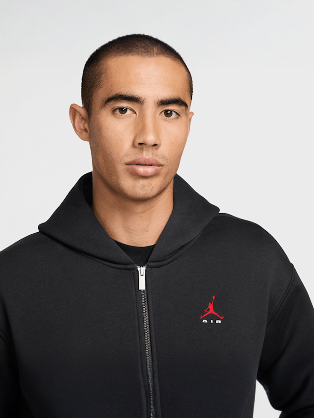 Jordan, Brooklyn Fleece Full-Zip Hoodie, black, Image 3 of 3